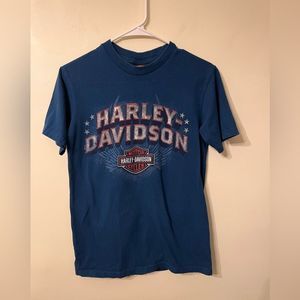 Harley Davidson Tee Blue S
